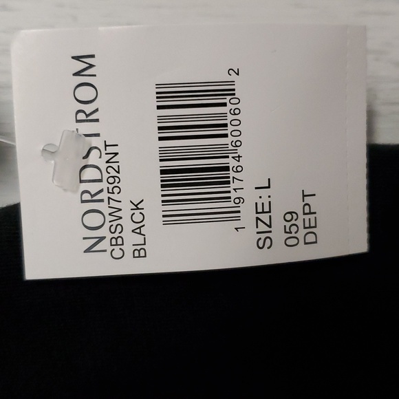 NWT JEM Collective Crew neck 1 pocket short sleeve t-shirt. Black, Large - Picture 3 of 4